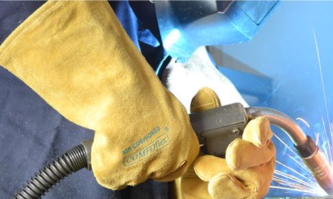 Weldas Comfoflex Air Cushioned Welding Gloves 10-2000